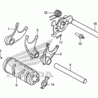 CMX250C Вилка переключения передач