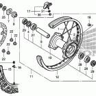 CRF450X Заднее колесо