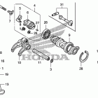 CRF450X Распределительный вал и клапана