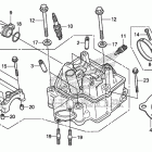 CRF450R Головка цилиндра