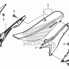 CRF450R Сидение и обтекатели сидения