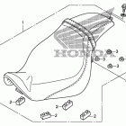 VT750C2S Сидение