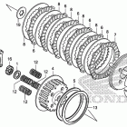 CMX250C Сцепление