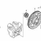 VT750CS Муфта стартера