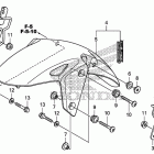 CBR250R Переднее крыло