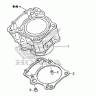 CRF250L Цилиндр