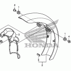 VT1300CX Front fender (3)