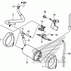 CRF250L Адсорбер, системы улавливания паров топлива
