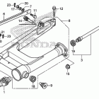 VT750CS Swingarm (1)