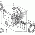 XR650L Заднее колесо