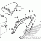 CB1000R Сидение и облицовка сидения