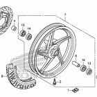 CBR250R Переднее колесо