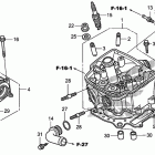 CRF450X Головка цилиндра