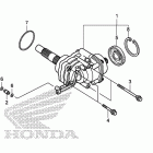 VT1300CX Side gear case