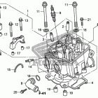 CRF250R Головка цилиндра