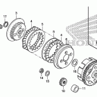CRF100F Сцепление