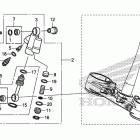 CRF450R Демпфер рулевой