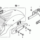 VT750C2S Заднее крыло