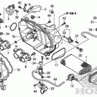 CB1000R Воздухозаборник