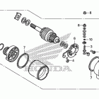 CRF250X Стартер электрический