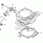 CRF450R Цилиндр