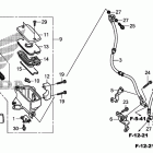VT1300CXA Front brake master       cylinder (3)