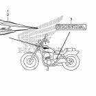 CMX250C Наклейки