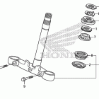 CBR250R Траверса нижняя