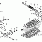 VT1300CT Подножки для ног