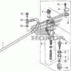 CRF450X Задний тормозной цилиндр