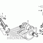 VT750CS Коленвал