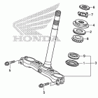 CB1000R Траверса нижняя