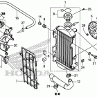 CRF250L Радиатор