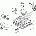 CB1000R Поддон картера и масляный насос