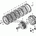 XR650L Сцепление