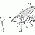 CRF100F Заднее крыло