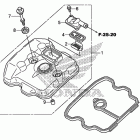 CBR250R Крышка головки цилиндров