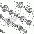 CRF450R Трансмиссия