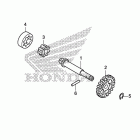 CRF150RB Масляный насос