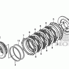 CRF230F Сцепление