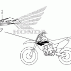 CRF150RB Наклейки