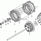 CRF150RB Сцепление