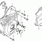 CBR250R Крышка картера левая