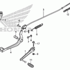 CRF100F Педали