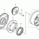 CRF110F Муфта стартера