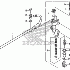 CRF150RB Задний тормозной цилиндр