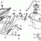 CRF450X Топливный бак