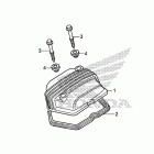 CRF100F Крышка головки цилиндров