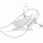 CRF110F Сидение