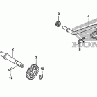 CRF450X Масляный насос